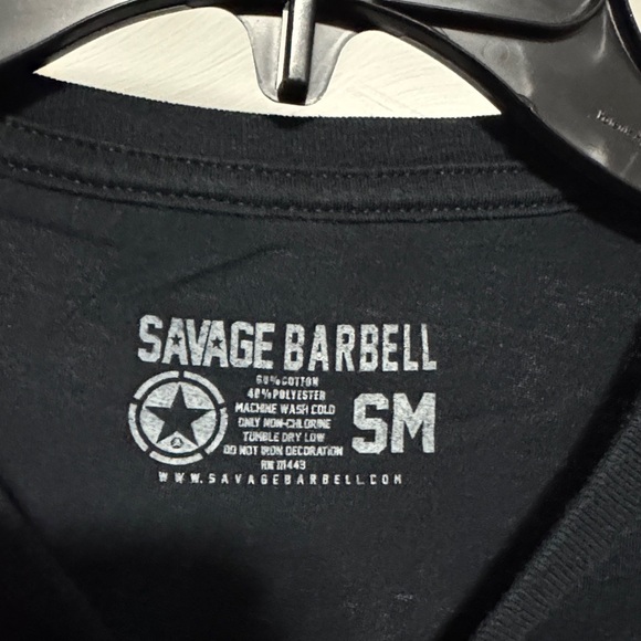 Savage Barbell tee - Picture 5 of 5